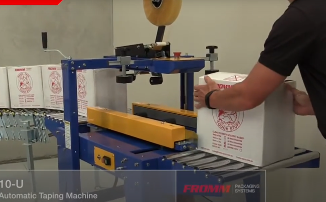 FCS10U Semi Automatic Carton Taping Machine